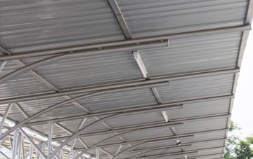 installing Bettws Cedewain metal roofing